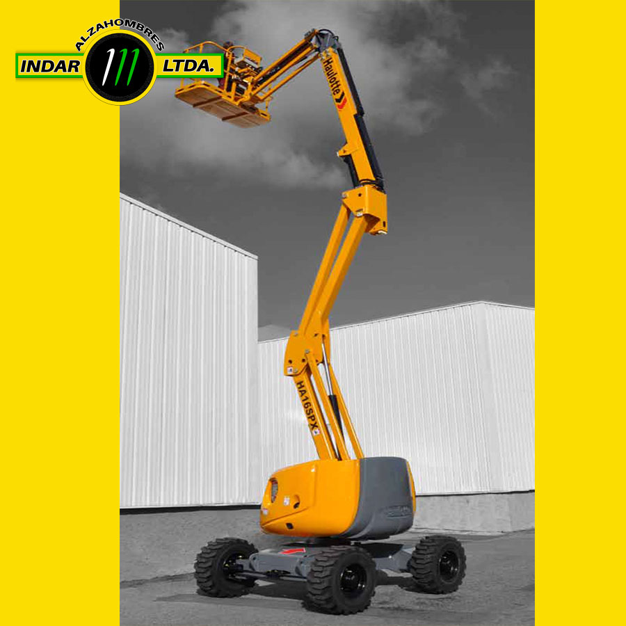 PLATAFORMA BRAZO ARTICULADO DIESEL Haulotte HA16SPX 4x4 16.00mt